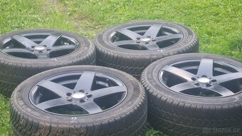 Alu kola 5x100 R16, 7" + gumy 205/55/R16 - 6