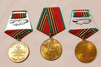 Medaile odznak. Armáda. II Sv.v. Rusko. SSSR. originál. kov. - 6