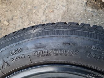 Kola ZIMNÍ Škoda Octavia 4 Golf 7 205/60 R16 5X112 ET46 - 6