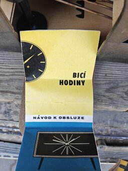 Starožitné krbové hodiny Weimar - 6