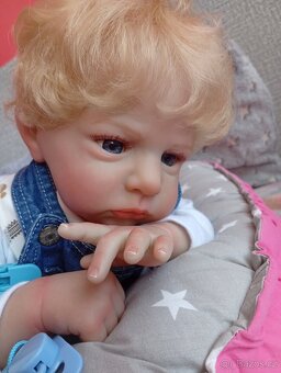 Realistická Reborn panenka chlapeček Cameron - 6