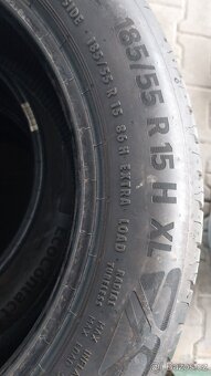 Prodám 4 x letní pneu Continental 185/55/15 - 6