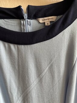 Šaty světle modré velikost 38 - 6