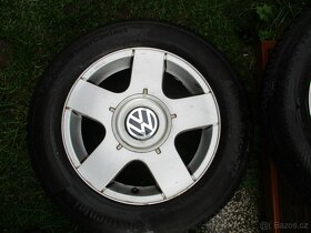 Alu kola 5x100 R15 Pneu 195/65 R15 Zimní - 6