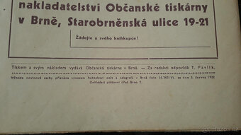 Náš domov - starý lidový časopis 1941, č. 3 - 6