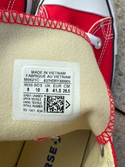 Converse CHUCK TAYLOR ALL STAR HI - Vysoké tenisky Red 41.5 - 6