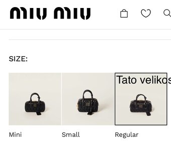 Kožená kabelka nová nepoužita miu miu - 6