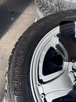Zimní sada RARITNÍCH alu kol Audi Allroad C5 R17 - NOVÉ PNEU - 6