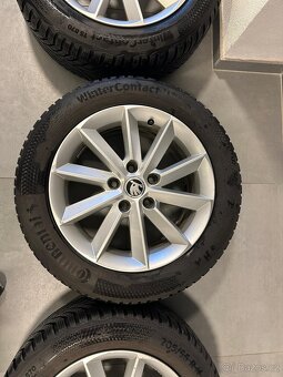 sada zimních Alu Škoda 5x112 7Jx16H ET45 - 6