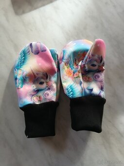 Softshellové dětské rukavice - 6