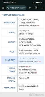 Lenovo Yoga I7-6500u - 6