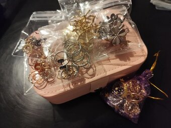 Šperkovnice bižuterie náušnice prsten - 6