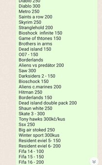 Hry na xbox 360 veny v textu od 150kč - 6