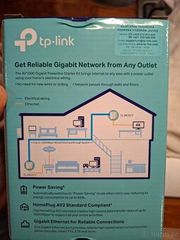 TP-Link TL-PA7017 KIT – Gigabit AV1000, nepoužité - 6