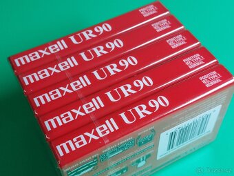 MC Audiokazeta Kazeta MAXELL UR 90 Nová zabalená - 6