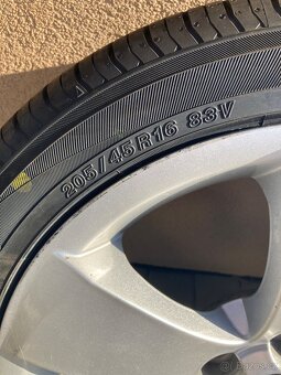 5x100 r16 205/45 - 6