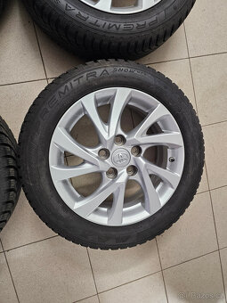 Alu Kola Toyota Auris 5x114,3 zimní gumy 205/55/R16 - 6