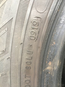 Prodám 2 ks letních pneu Nokian 215/65 R15C - 6