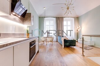 Pronájem stylového bytu 2+kk, 86m² - mezonet - Praha - Karl - 6
