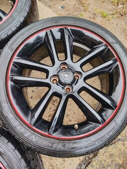 Letní sada Opel Adam Corsa r17 4x100 Dunlop 215/45/17 - 6