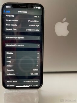 iPhone 12 Pro, 128 GB, Space Gray - 6