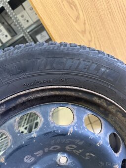 Škoda Octavia Plechové disky s pneu Michelin 205/55 R16 - 6