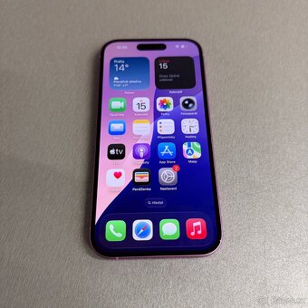 iPhone 16 128GB růžový, 100% baterie, jako nový, záruka - 6