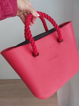 Obag mini red  black - 6