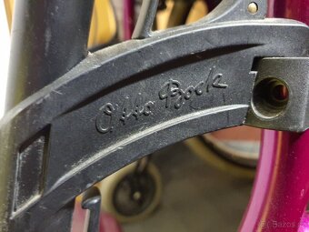 TOP SPORT zánovní invalidní vozík PLNÁ KOLA - 6