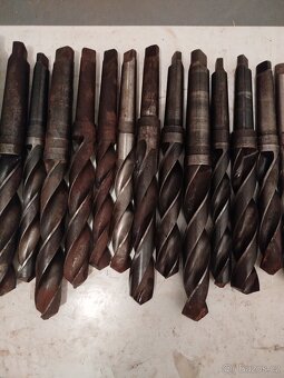 Vrtáky morse 15 ks +2 ks redukce - 6