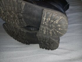 Kožené kotníkové pracovní - army boty vel.43 - 6