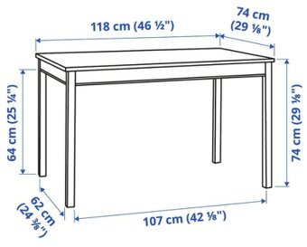 Jídelní stůl IKEA JOKKMOKK - 6