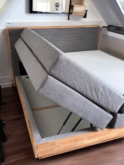 POSTEL BOXSPRING S ÚLOŽNÝM PROSTOREM MONETA 180X200 - 6