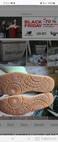 Panske tenisky sneakers Lacoste vel.44 1x na noze - 6