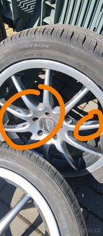 5x100 Letní komplet R17- ALU STILAUTO SR500 (Octavia 1 RS) - 6
