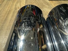 Sport koncovky Audi A4 A5 chrom, originál Audi 8W0071762 - 6