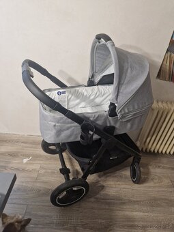 KINDERKRAFT Kočárek kombinovaný Everyday 2v1 Light Grey - 6