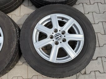 4x al kola 5x120 16 + pneu letní 215/65 R16C - 6
