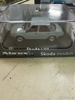 Modely autíček Škoda, Abrex. - 6