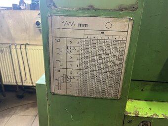 Soustruh TOS Trenčín SUI 50 - 6