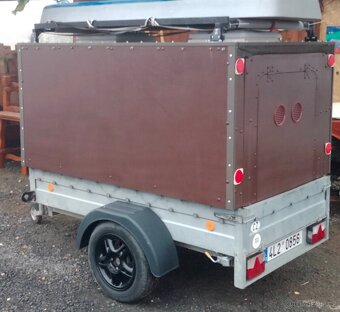 Přívěsný vozík Kobras s nástavbou - 6