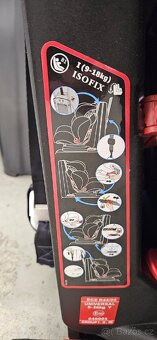 Dětská autosedačka Izopa, 9-36 kg, isofix - 6