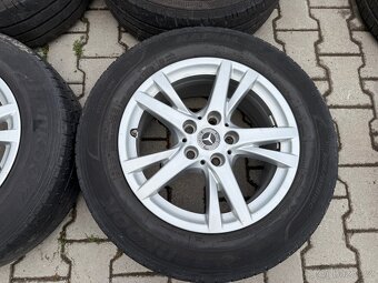4x al kola 5x112 16 + pneu letní 205/65 R16C - 6