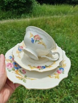 Starožitná porcelánová sada Bareuther Německo - 6