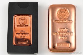 Germania Mint měděný slitek 1kg / 10oz / 5oz - 6