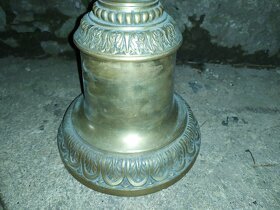 Obrovský mosazný svícen z 19. století - 6