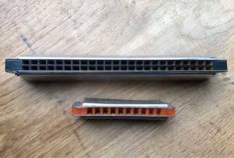 Foukací harmonika malá / standardní - 6