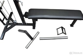 Posilovací věž-peckdeck s kladkou - 6