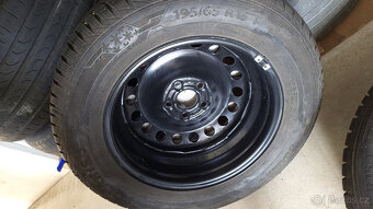 Téměř NOVÁ zimní kola 15" 5x100 Škoda Scala - TOP - 6