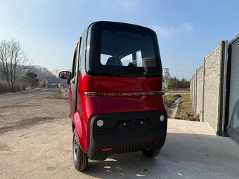 Elektromobil - Elektrická tříkolka Leramotors E1, červená - 6